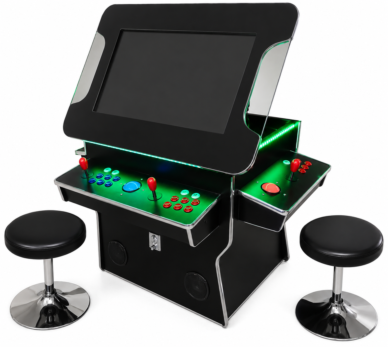 Cocktail Arcade Machine 3505 Games Tilt up Black Lift up Retro Multi-Cade Table