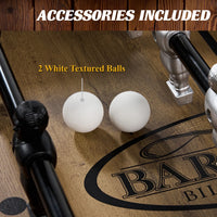 58” Coventry Foosball Table, Competition Size, Soccer, Accessories Included by