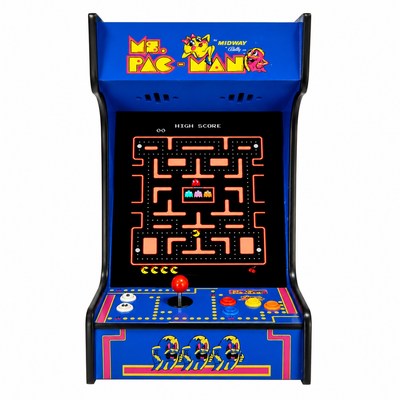 Arcade Tabletop Upright Machine - 412 Classic Games (Blue)