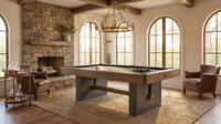 7 Ft. Urban Drop Pocket Pool Table, Perfect for Game Rooms — Lifestyle